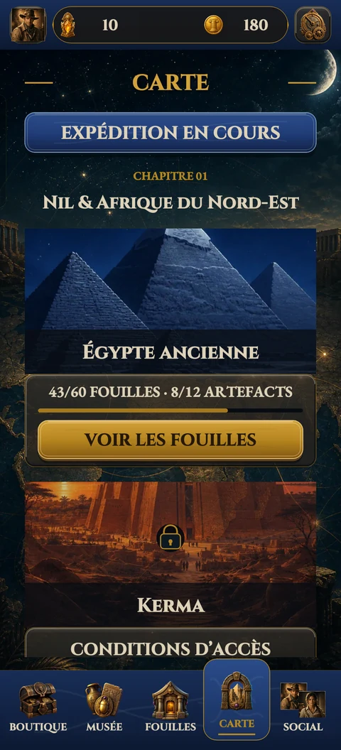 Archaeo Puzzle - exploration des mondes historiques
