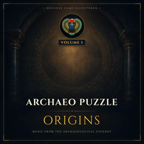 Pochette officielle d'Archaeo Puzzle Origins - Volume 1
