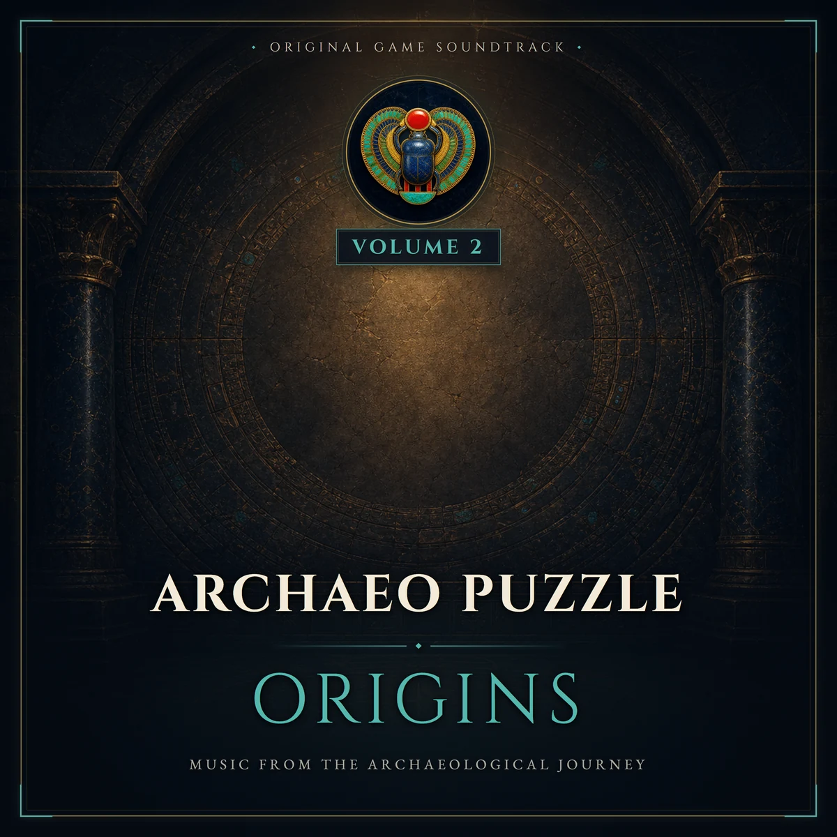 Pochette officielle d'Archaeo Puzzle Origins - Volume 2