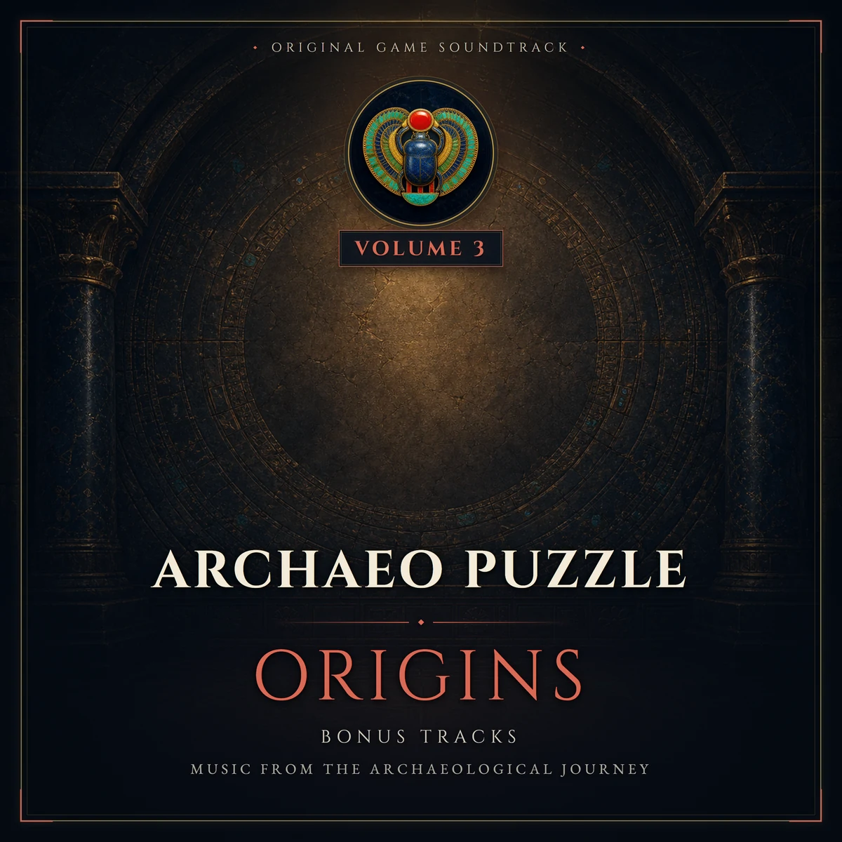 Pochette officielle d'Archaeo Puzzle Origins - Volume 3, Bonus Tracks